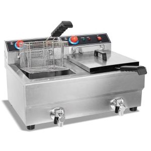 Cheap Button Control Commercial Deep Fryer for Restaurants and Food Courts 2L 2.5L 3L 5L 6L for sale