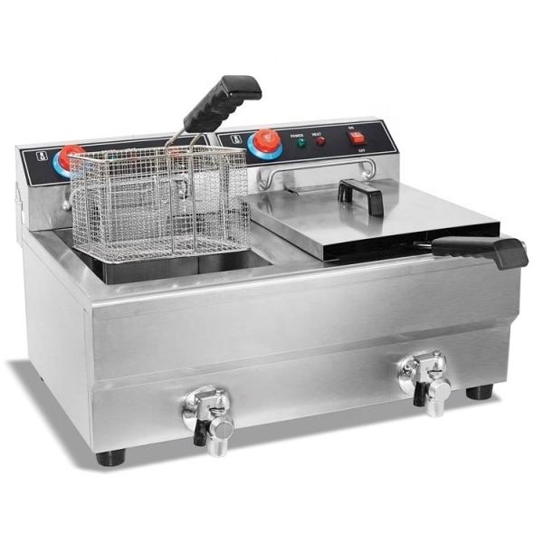 Button Control Commercial Deep Fryer for Restaurants and Food Courts 2L 2.5L 3L