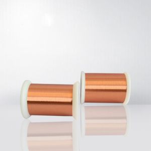 0.012mm Super Fine Enamelled Copper Wire Winding Wire Class 155 / 180 For Voice