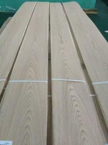 Cheap 0.50MM Well-Sliced Crown Red Oak Natural Wood Veneer for Furniture Door Plywood for sale
