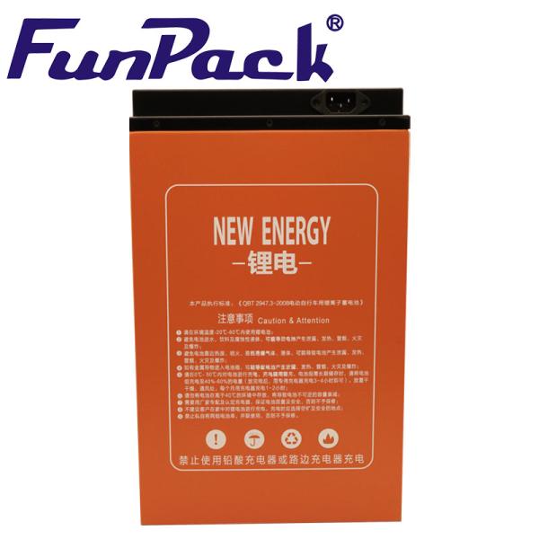 Lithium Ion Electric Motorcycle Battery 60Ah 72V Rechargeable 2000 Lifecycles