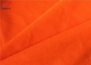 Cheap Fluorescent Polyester Cotton Twill Fabric , Fashion Knit Fabric For Uniform for sale