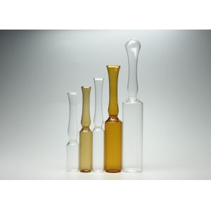 Medical Injection Clear Amber Form A B C D Empty Glass Ampoules