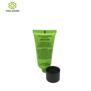 Offset Printing Empty Plastic Tubes End Sealed Exfoliating Cream Use