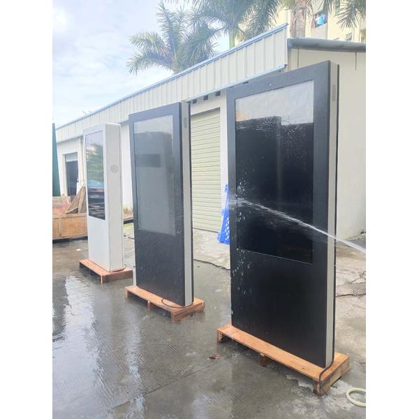 Prices Outdoor 55 Inch LCD Advertising Player network floor-standing digital Stand Outdoor LCD Advertising Signs