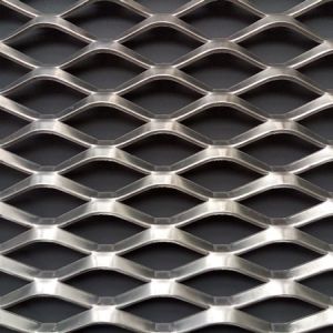 Cheap Galvanized Decorative 2.5m Width Expanded Metal Security Mesh Screen for sale