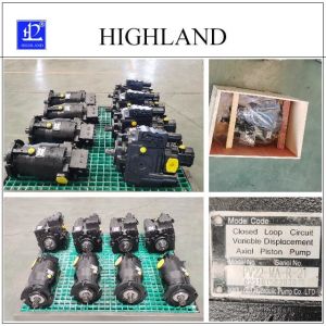 Highland High Displacement Hydraulic Concrete Mixer Piston Pumps