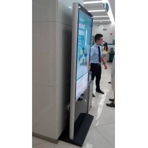 58 Inch Bank LCD Digital Signage Display Floor Standing With 3G / WIFI