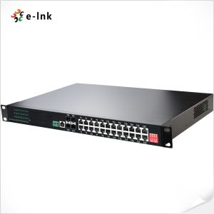 Industrial L2+ Rackmount 24-Port 10/100/1000T + 4-Port 1000X SFP Managed