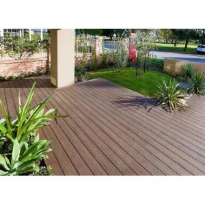 Eco Wood Composite WPC Outdoor Decking Tiles with Scratched Surface Materials