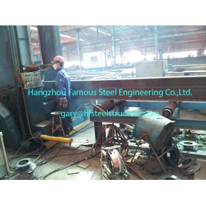 China H Shape Columns Structural Industrial Steel Buildings S355JRC / ASTM A572 Grade 50 on sale