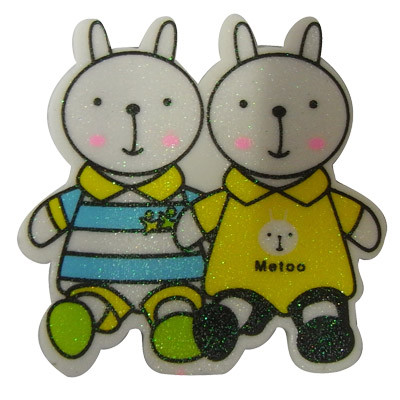 Quality customized advertising animal eraser pass En71 & Lhama report wholesale