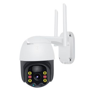 PIR Motion Sensor Wireless Solar Camera Night Vision Outdoor Wifi 360 Degree Two