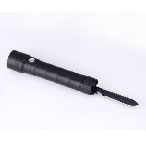 IP68 Mini Usb Rechargeable Led Torch 10W 960 Lumen Φ42.8*195mm Dimension