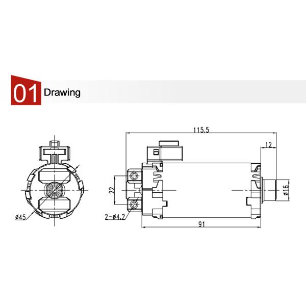Power Seat Adjustment Motor