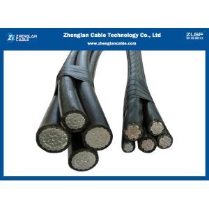 Self Supporting System Overhead Insulated Cable Aluminum Conductor XLPE
