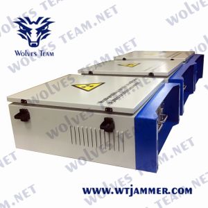 Cheap 600W 5.8G GPS Waterproof Drone Jammers 2500m RF Signal Prison Jammer for sale