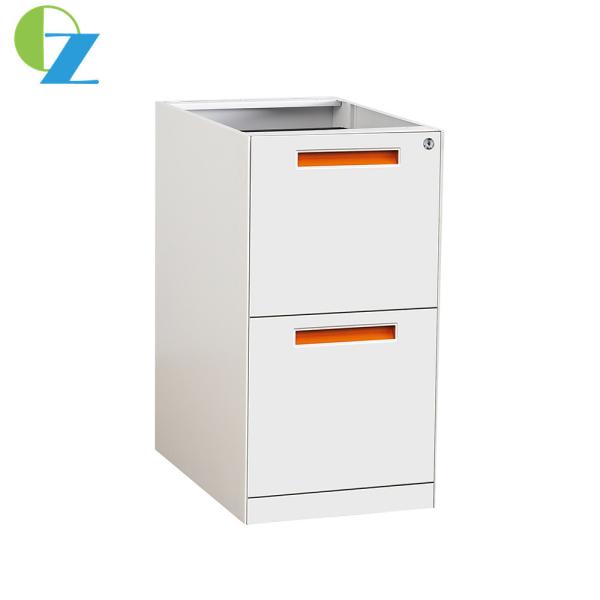 Quality 2 Drawer File Cabinet Under Desk Mobile Pedestal H725mm Assembly wholesale