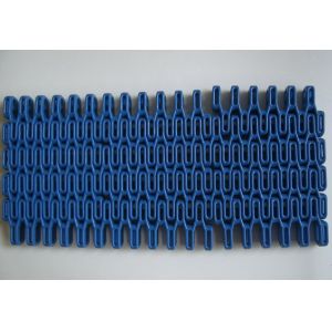 170mm Plastic Mesh Conveyor Belt Blue Flush Grid Conveyor Belt