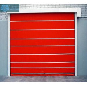Rapid Action PVC Roller Shutter Doors With 0.8 / 1.5mm Thick Curtain
