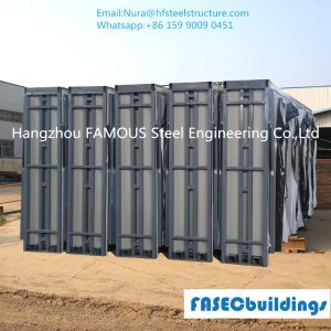 Rock Wall Panel Prefab Expandable Container House 20ft Super Easy Installation