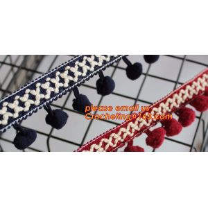 Polyester Yarn Tassel Fringe Trim for Curtain/Pillow Trimming of Home Textile