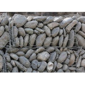 Easily Assembled Gabion Mesh Retaining Wall Galvanized Gabion Stone Baskets
