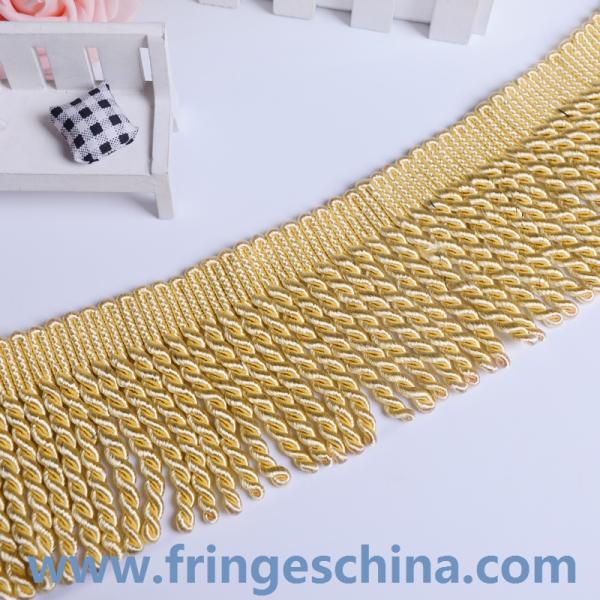 Fashion wholesale rayon custom OEM bullion fringe for sofa pillow cushion decoration