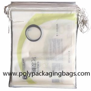 Waterproof Thickness 0.04mm CPE Plastic Drawstring Bag