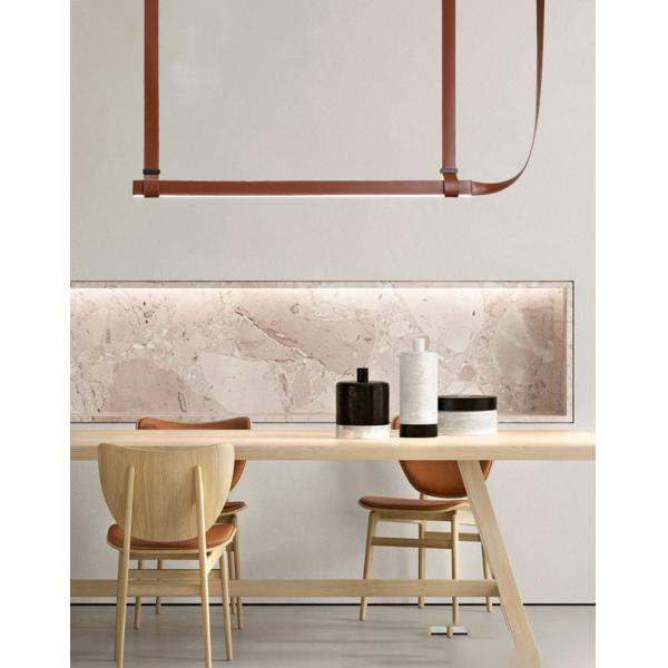 Italy Designer Chandelier Replica Lamp Dinning Room Fabric Belt Suspension Light(WH-MI-379)