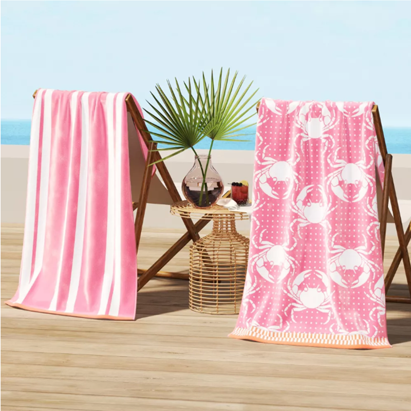 Practical Family Two Person Beach Towel - Quick-Dry Shared Towel for Parent