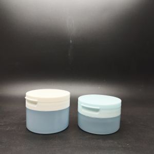80g 100g 120g Flip Top Lid Cosmetic Jars Made Of PP Material For Skincare