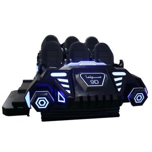 Latest Design 9D Virtual Reality Realistic Cinema VR Tank With Interactive