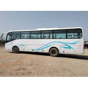 Second Hand Microbus 43 Seats Double Doors White Color Used Yutong Bus ZK6102D