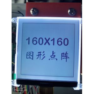 Buy cheap Transflecitve Positive Monochrome LCD Display 300cd/M2 6 O'Clock from wholesalers