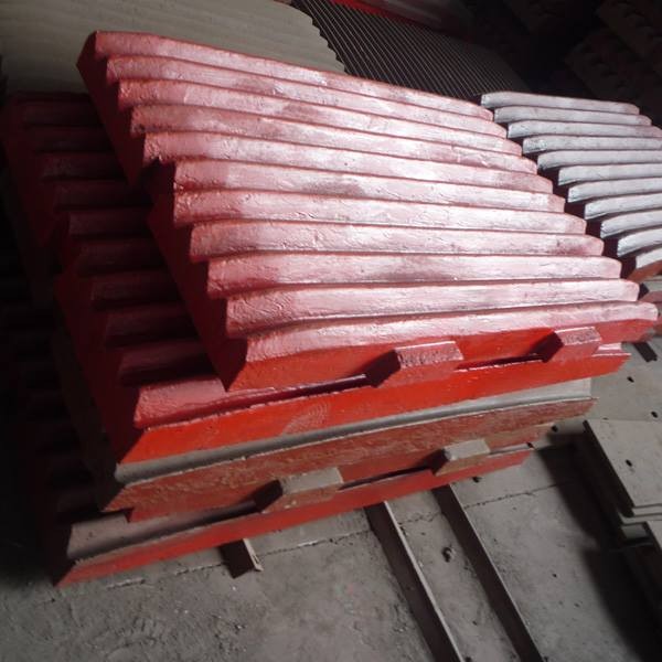 Quality jaw crusher plate jaw crusher parts high manganese fixed jaw wholesale