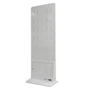 White HD Wifi Interactive Touch Screen Kiosk 43 Inch All In One Metal Case SPCC