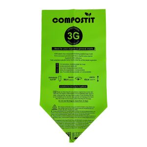 Compostable Flat Top Biodegradable Garbage Bags Harmless