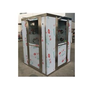 Single Person Automatic Cleanroom Air Shower Omron Infrared Sensors