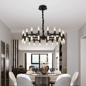 Cheap Simple postmodern Model Room LED Pendant Lights Living Room Study sputnik Draven LED Chandelier(WH-MI-108) for sale