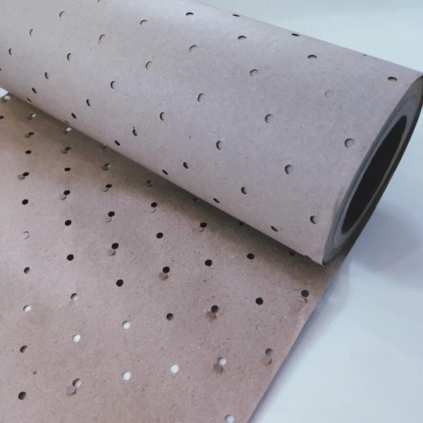 Quality Rectangle Perforated Kraft Paper Customized Printing wholesale