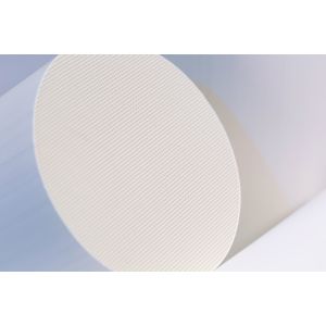 Cheap Round White Honeycomb Ceramic Carrier , car Catalyst Supports for sale