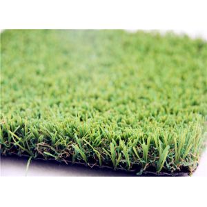 15MM Green Fake Grass For Garden , Artificial Garden Turf Synthetic Grass