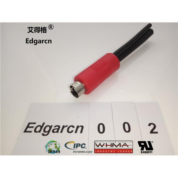 Data Transfer Din Power Cable , Industrial Custom Cable Assemblies Rj45 Cat5