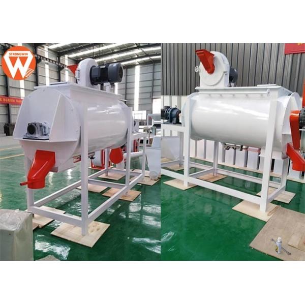Mini Chicken Feed Production Equipment , Poultry Feed Manufacturing Machine
