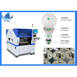 Cheap High Accuracy Large Area 45000 CPH SMD Pick And Place Machine With 10 Heads for sale