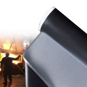 Fire Resistant Barrier Silicone Coated Fiberglass Fabric with Temperature