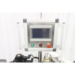 Industrial PLC Control Label Sealing Machine With Max Width 20mm