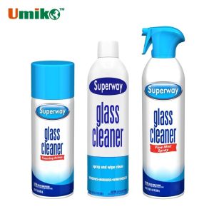 Compact Glass Foam Cleaner Spray For Car Windshield Windows And Mirror