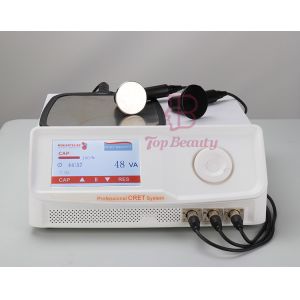 Deep 448khz Diathermy Tecar Therapy Machine For Plantar Fasciitis